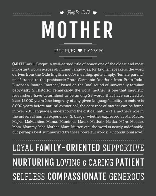 All That I am or hope to be I owe to my mother – Abe Lincoln