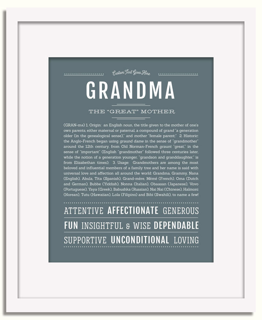 Frame Options | Night Rendezvous | White Frame, Matted