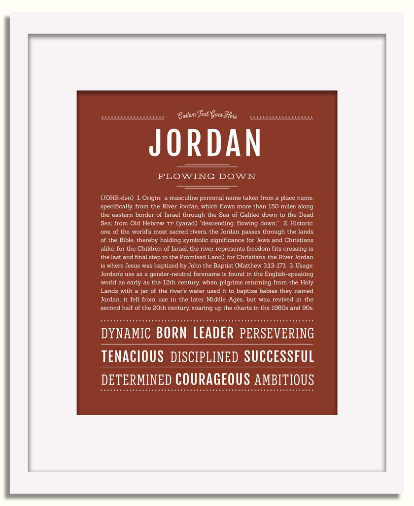 Frame Options | Bordeaux | White Frame, Matted