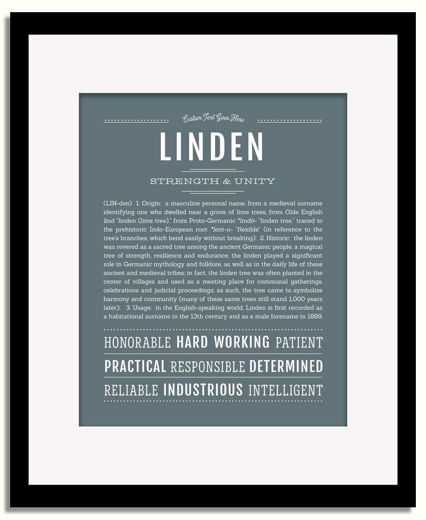 Frame Options | Night Rendezvous | Black Frame, Matted