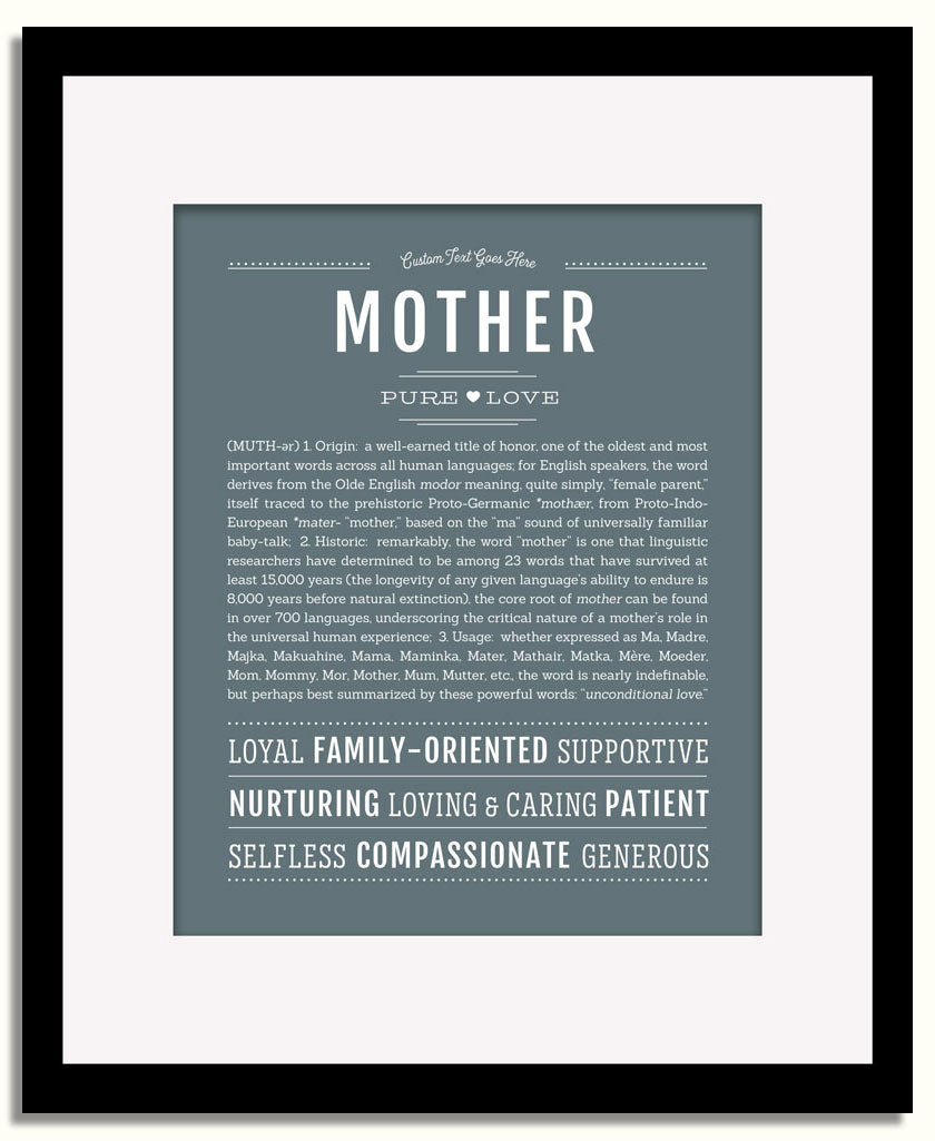 Frame Options | Night Rendezvous | Black Frame, Matted
