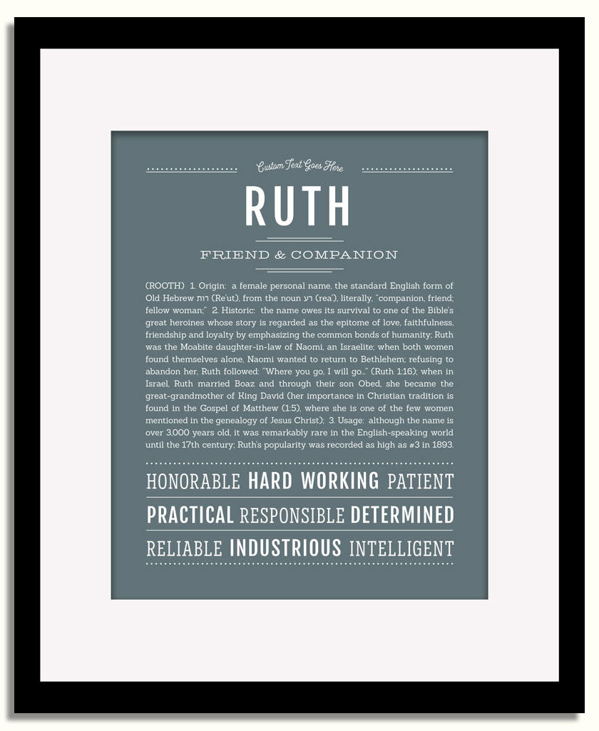 Frame Options | Night Rendezvous | Black Frame, Matted