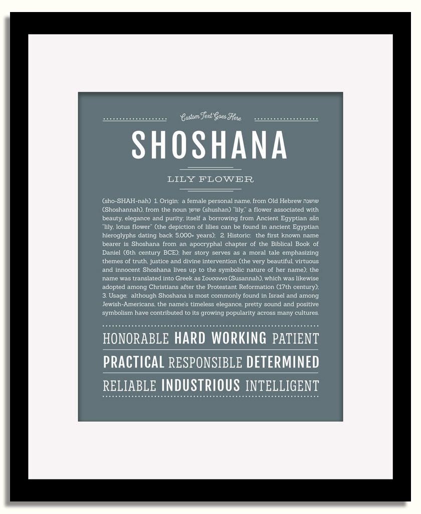Frame Options | Night Rendezvous | Black Frame, Matted