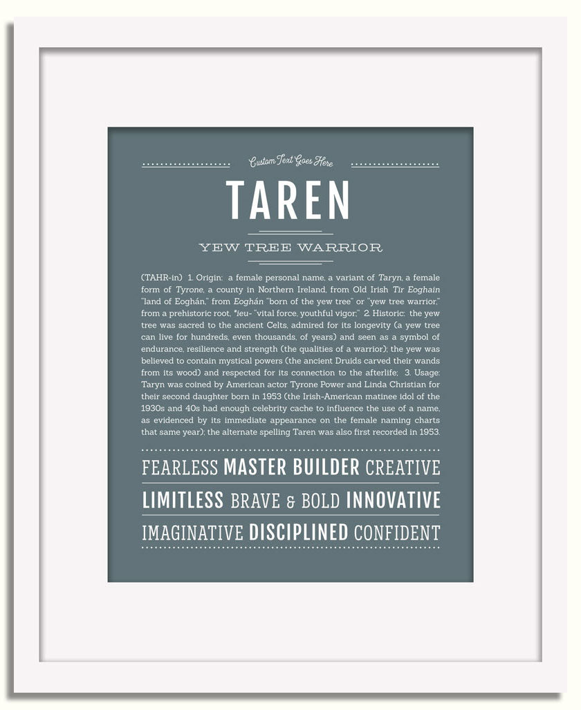 Frame Options | Night Rendezvous | White Frame, Matted