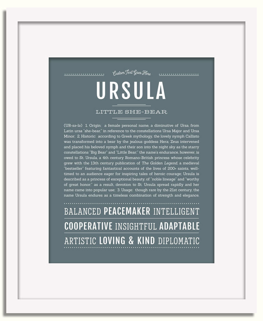 Frame Options | Night Rendezvous | White Frame, Matted