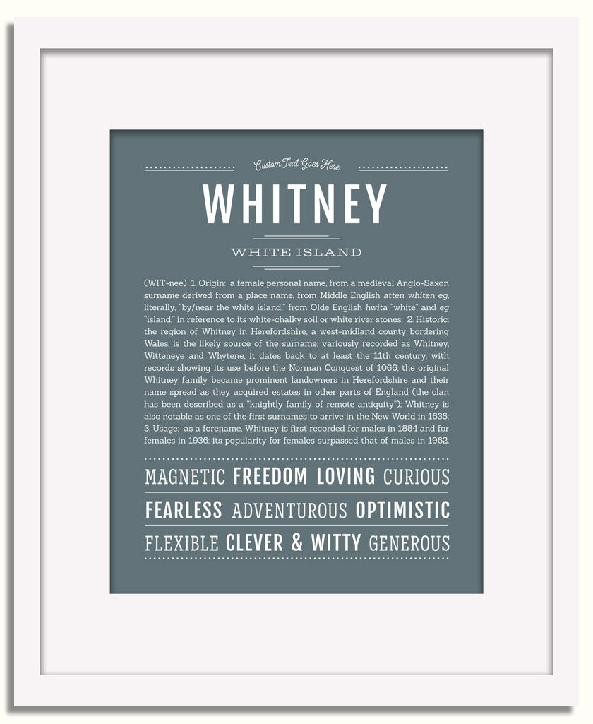 Frame Options | Night Rendezvous | White Frame, Matted