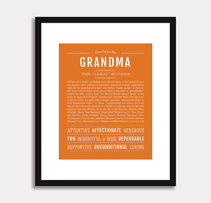 Frame Options | Gold | Black Frame, Matted