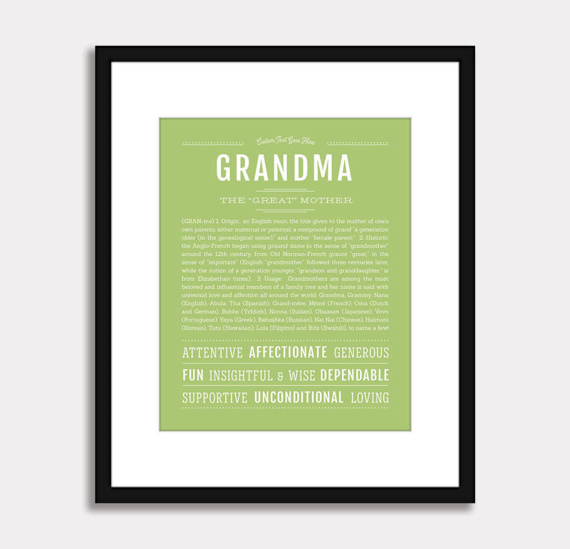 Frame Options | Deep Purple | Black Frame, Matted