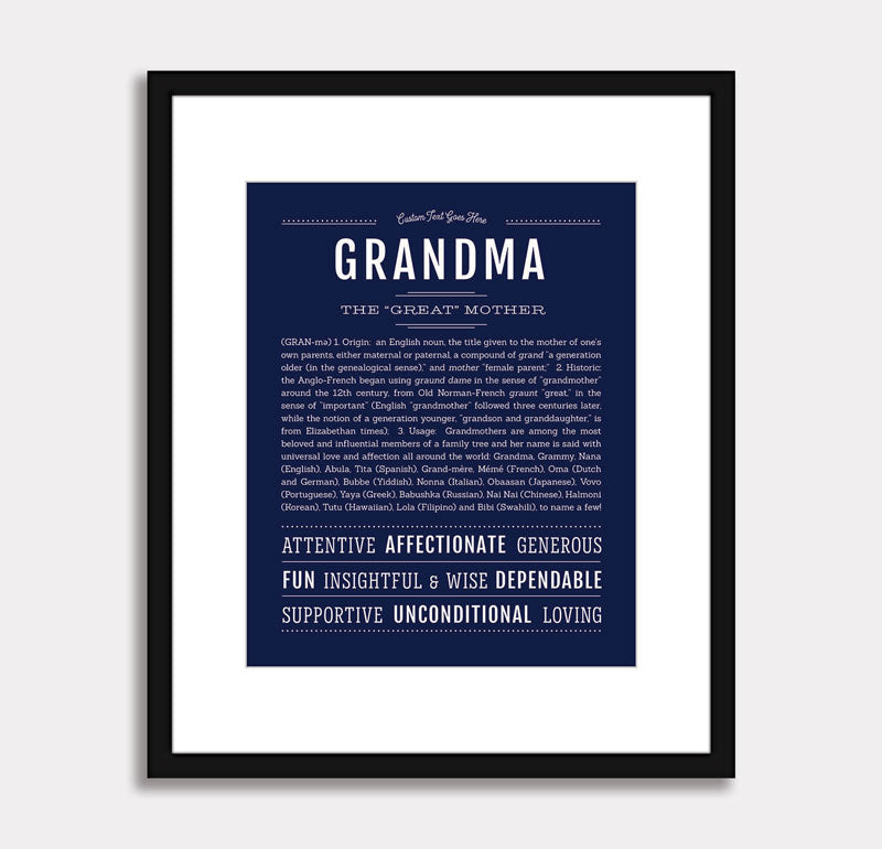 Frame Options | Lavender | Black Frame, Matted
