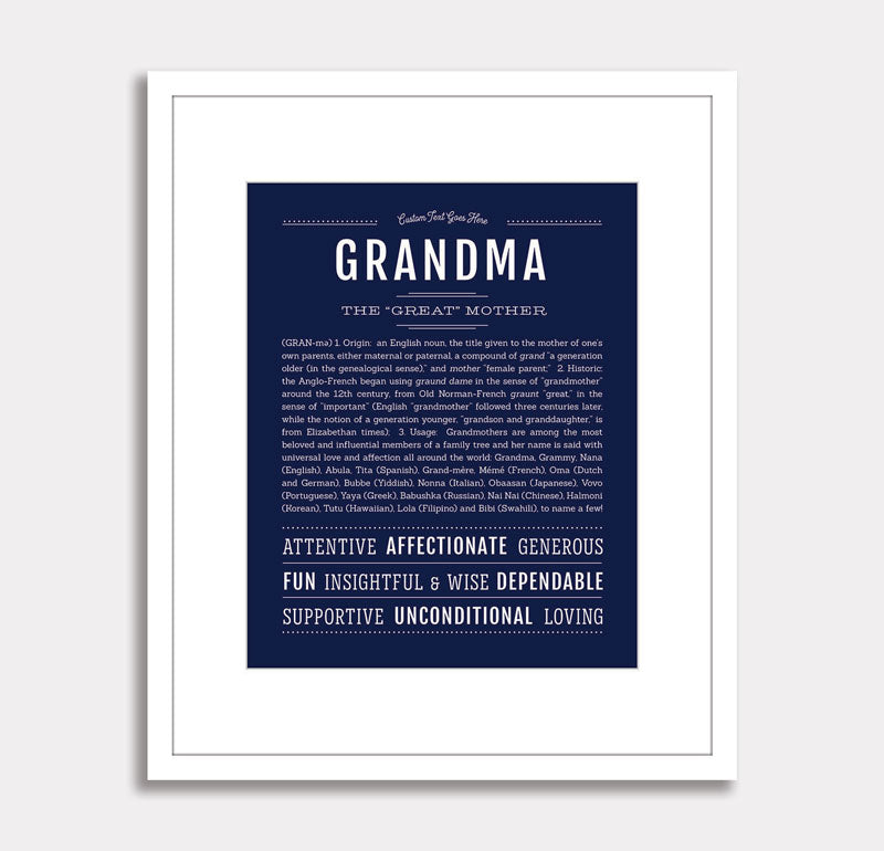 Frame Options | Lavender | White Frame, Matted