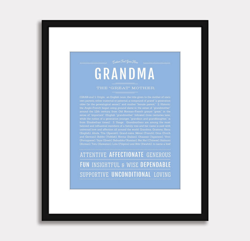 Frame Options | Light Pink | Black Frame, Matted
