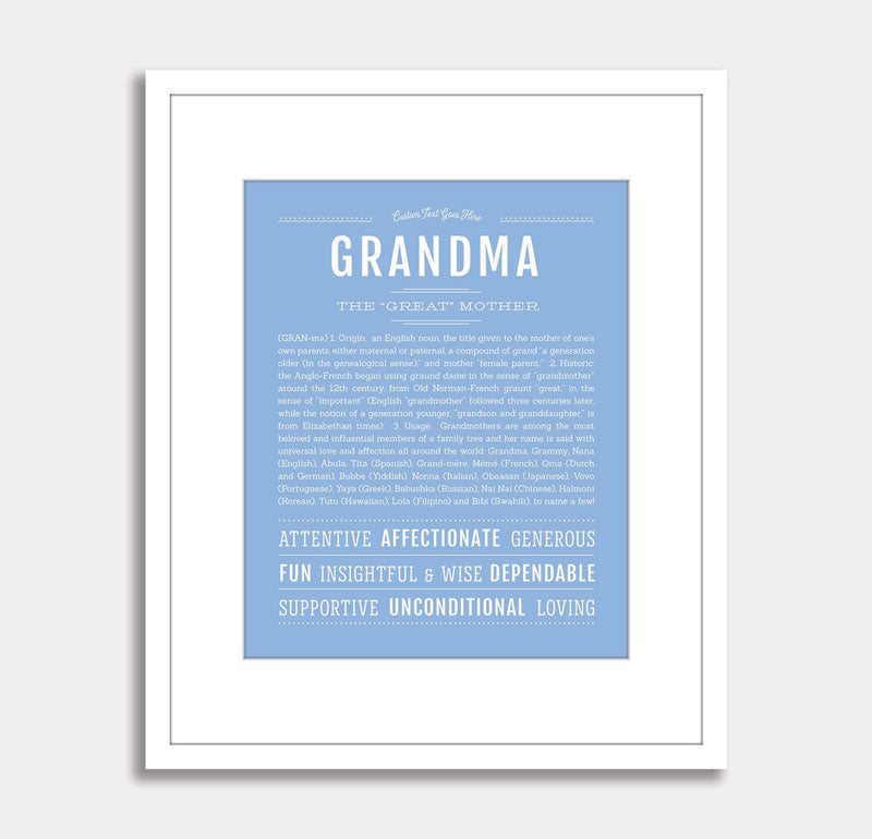Frame Options | Light Pink | White Frame, Matted