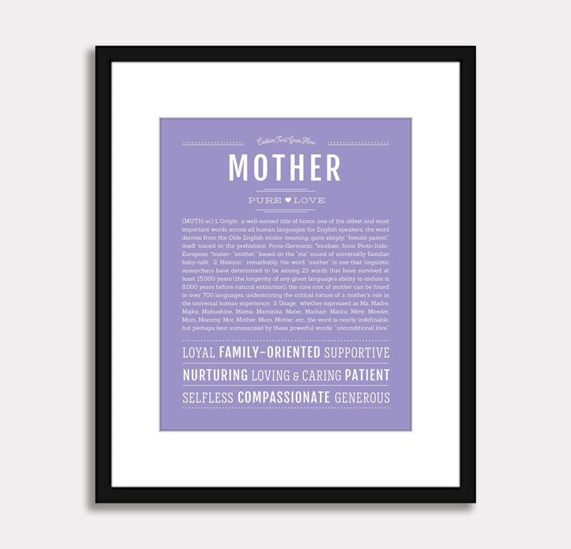 Frame Options | Light Blue | Black Frame, Matted