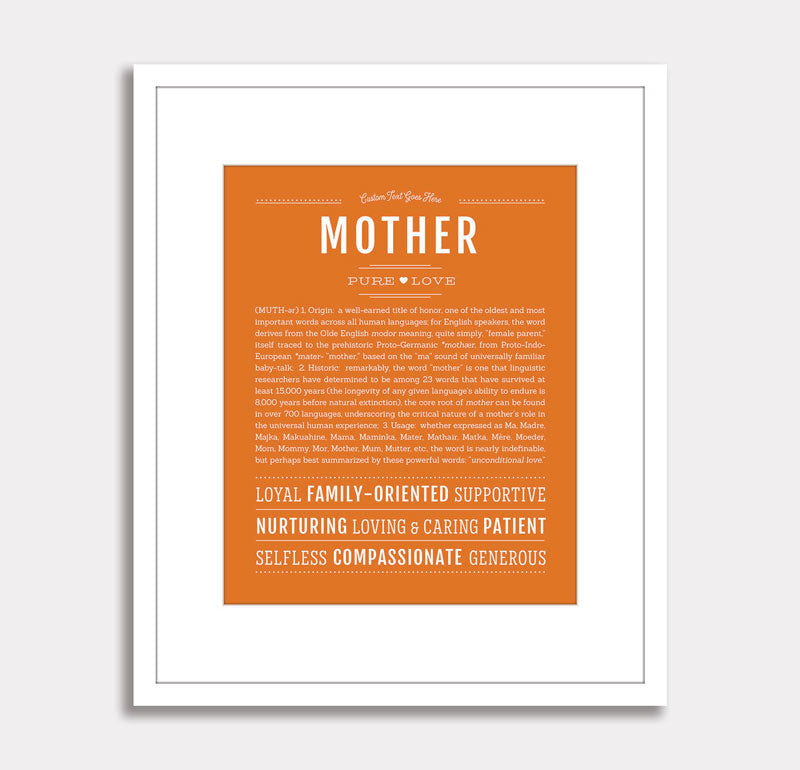 Frame Options | Gold | White Frame, Matted