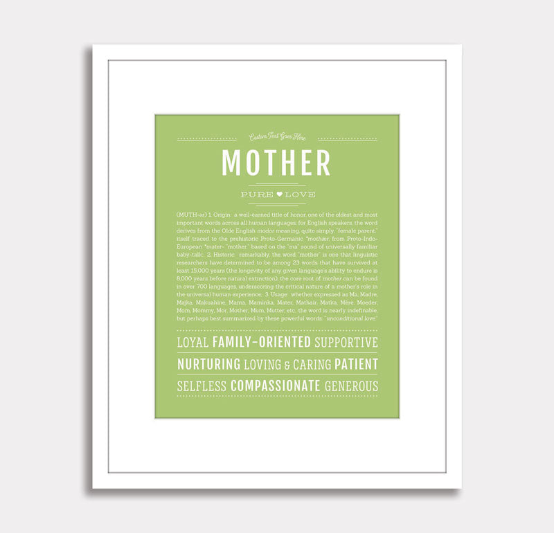 Frame Options | Deep Purple | White Frame, Matted