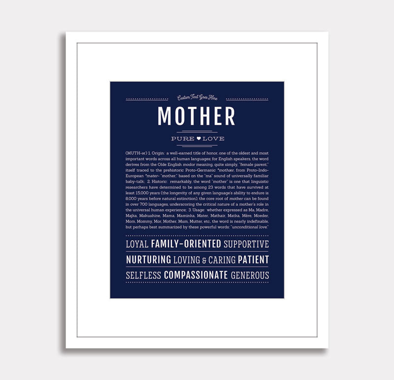 Frame Options | Lavender | White Frame, Matted