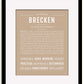 Frame Options | Tan | Black Frame, Matted