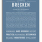 Frame Options | Steele Blue | No Frame