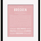 Frame Options | Dusty Rose | Black Frame, Matted