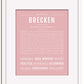 Frame Options | Dusty Rose | White Frame, Matted