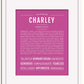 Frame Options | Dark Pink | White Frame, Matted
