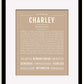 Frame Options | Tan | Black Frame, Matted