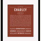 Frame Options | Bordeaux | Black Frame, Matted
