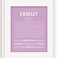 Frame Options | Lilac | White Frame, Matted