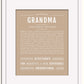 Frame Options | Tan | White Frame, Matted