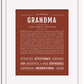 Frame Options | Bordeaux | White Frame, Matted