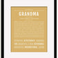 Frame Options | Matte Gold | Black Frame, Matted