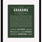 Frame Options | Deep Forest | Black Frame, Matted