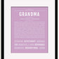 Frame Options | Lilac | Black Frame, Matted