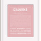 Frame Options | Dusty Rose | White Frame, Matted