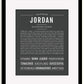 Frame Options | Charcoal Gray | Black Frame, Matted