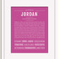 Frame Options | Dark Pink | White Frame, Matted