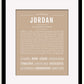 Frame Options | Tan | Black Frame, Matted