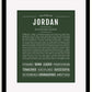 Frame Options | Deep Forest | Black Frame, Matted