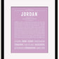 Frame Options | Lilac | Black Frame, Matted