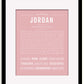 Frame Options | Dusty Rose | Black Frame, Matted