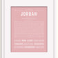 Frame Options | Dusty Rose | White Frame, Matted