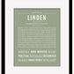 Frame Options | Sage | Black Frame, Matted