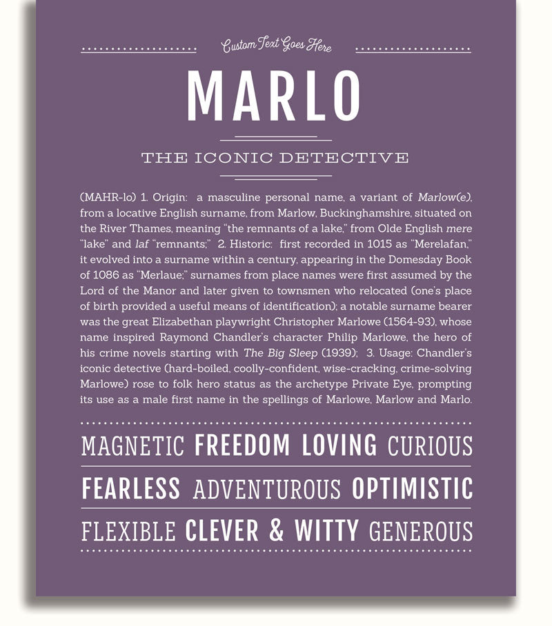 Frame Options | Deep Purple | No Frame