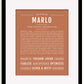 Frame Options | Terra Cotta | Black Frame, Matted