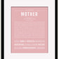 Frame Options | Dusty Rose | Black Frame, Matted