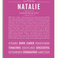 Frame Options | Dark Pink | No Frame