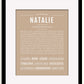 Frame Options | Tan | Black Frame, Matted