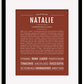 Frame Options | Bordeaux | Black Frame, Matted