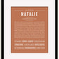 Frame Options | Terra Cotta | Black Frame, Matted