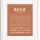 Frame Options | Terra Cotta | White Frame, Matted